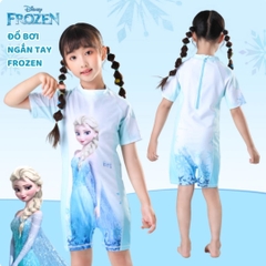 Đồ bơi Cho Bé Gái Size 16 Chính Hãng Mesuca Disney Frozen- Frozen Xanh
