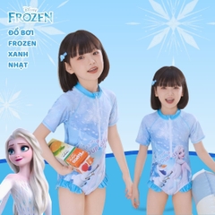 Đồ bơi Cho Bé Gái Size 14 Chính Hãng Mesuca Disney Frozen- Elsa Xanh