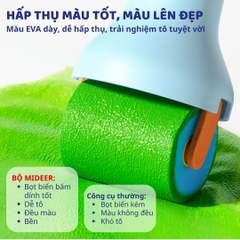 Bộ Dụng Cụ Vẽ Màu Nước Cho Bé Mideer Finger Painting Tools Set 3+