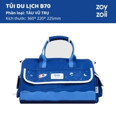 Túi Đựng Đồ Du Lịch Cho Bé Zoyzoii Crossbody Travel Bag B70- Dark Blue
