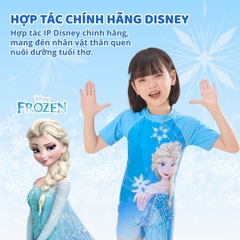Đồ bơi Cho Bé Gái Size 12 Chính Hãng Mesuca Disney Frozen- Elsa Xanh Hồng