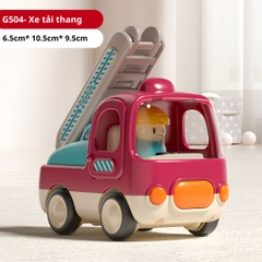 Đồ Chơi Mô Hình Ô Tô Phát Nhạc Goodway G504- Xe Xúc Cảt