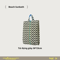Túi Đựng Giày Du Lịch Hugz Shoe Bag- Beach Sunbath