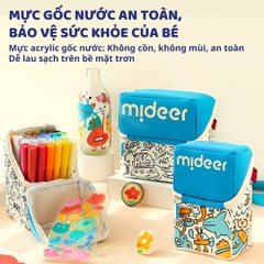 Bút Màu Acrylic Cho Bé Mideer Acrylic Markers- 24 Màu