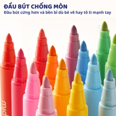 Bút Màu Acrylic Cho Bé Mideer Acrylic Markers- 36 Màu