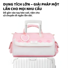 Túi Đựng Đồ Du Lịch Cho Bé Zoyzoii Crossbody Travel Bag B70- Pink