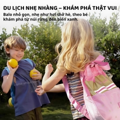 Balo Du Lịch Cho Bé Zoyzoii Outdoor Backpack B86- Pineapple