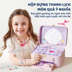 Bộ Phụ Kiện Trang Sức Cho Bé Gái Charm Bracelet Making Kit 8+