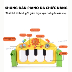 Thảm Piano Nằm Chơi Cho Bé Sơ Sinh Goodway Windmill Piano Gym 3m+