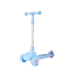 Xe Scooter Gấp Gọn Cho Bé Màu Tím Mesuca Disney 3+