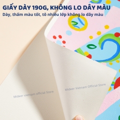 Giấy Vẽ A3 Cho Bé Mideer Premium Paint Paper Pad 3+