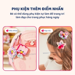 Đồ Chơi Thủ Công Kẽm Nhung Làm Kẹp Tóc Mideer Chenille Stem Craft 8+