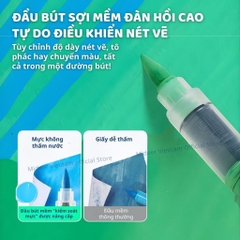 Bút Màu Acrylic Cho Bé Straight Liquid Acrylic Marker - 36 Màu