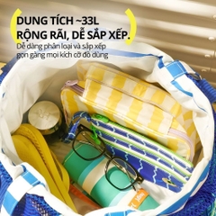 Túi Xách Du Lịch Đeo Vai 2in1 Hugz Sift-Duo Air-Wrap Carryall- Golden Bay