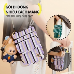 Túi Đeo Chéo Nhiều Ngăn Hugz Compressed File- Beach band