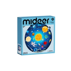 Đồ Chơi Ghép Hình Vũ Trụ 150 Mảnh Mideer Round Puzzle 5+
