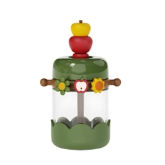 Bình Nước Tritan Cao Cấp Cho Bé Zoyzoii Nature Paradise Cup E6- Green