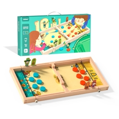 Cờ Búng Xuyên Lỗ Đối Kháng Mideer 10 In 1 Carrom Board Game 3+