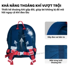 Balo Cho Bé Mầm Non Zoyzoii Backpack B79 Cầu Vồng