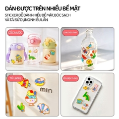 Đồ Chơi Tự Làm Sticker DIY Sáng Tạo Cho Bé Mideer Jelly Sticker Kit 3+