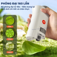 Kính Hiển Vi Mini Cho Bé Mideer Exploring With Microscope 8+