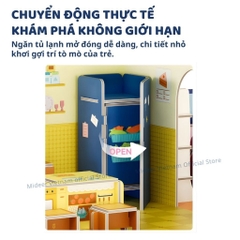 Đồ Chơi Lắp Ráp Mô Hình Nhà Búp Bê Mideer Creative Villa 6+