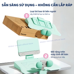 Giá Đỡ Chỉnh Tư Thế Ngồi Học Cho Bé Mideer Sit Right- Pink 3+