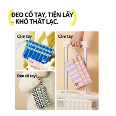 Ví Cầm Tay 3 Ngăn Chống Nước Hugz ID Pouch- Canyon Sunset