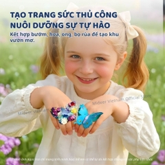 Đồ Chơi Thủ Công Sáng Tạo Vườn Hoa Giấy Mideer Fantasy Butterfly Garden 3+