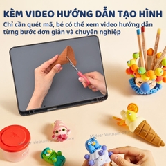 Đất Nặn Tự Khô Mideer Airy Fun Clay 36 Màu 3+