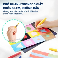 Bút Màu Acrylic Cho Bé Straight Liquid Acrylic Marker - 36 Màu