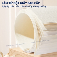 Giấy Vẽ A3 Cho Bé Mideer Premium Paint Paper Pad 3+
