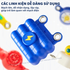 Đồ Chơi Lắp Ráp Mạch Điện Mideer Little Electrical Engineer- Launch A Rocket 3+