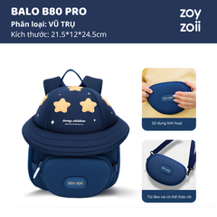 Balo Cho Bé Mầm Non Zoyzoii Discovery Series Hat Bag B80- Vũ Trụ