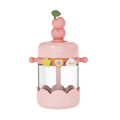 Bình Nước Tritan Cao Cấp Cho Bé Zoyzoii Nature Paradise Cup E6- Pink