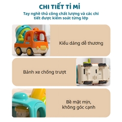 Đồ Chơi Mô Hình Ô Tô Phát Nhạc Goodway G504- Xe Xúc Cảt