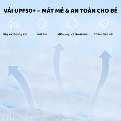 Mũ Chống Nắng Che Vai Gáy Zoyzoii Large Brim Sun Hat B63- Màu Kem