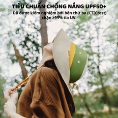 Mũ Chống Nắng Che Vai Gáy Zoyzoii Large Brim Sun Hat B63- Màu Kem