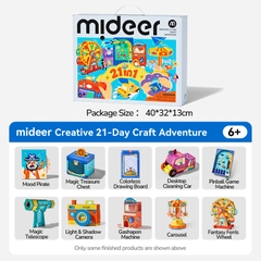 Đồ Chơi STEM Lắp Ráp Mô Hình Mideer Creative 21-Day Craft Adventure 6+