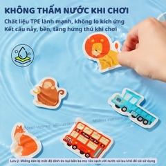 Đồ Chơi Sticker Dán Dùng Nhiều Lần Mideer Reusable Jelly Sticker Set- The Bustling Traffic 3+