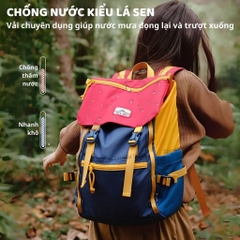 Balo Du Lịch Cho Bé Zoyzoii Outdoor Adventure Series B72 Màu Nâu