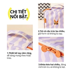 Túi Đựng Đồ Du Lịch Hugz Toiletry Bag Beach Sunbath Size S- 17cm*17cm*10cm