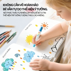 Tranh Tô Sáng Tạo Cho Bé Mideer Imagine & Create Sketchbook – Big Dreams 3+