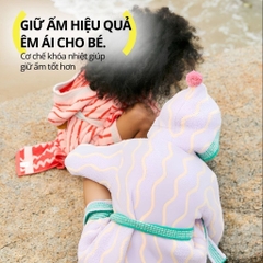 Áo Choàng Tắm Khô Nhanh Hugz Bathrobe Size L 150-170cm