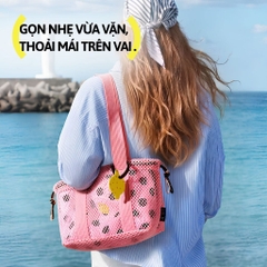 Túi Đi Biển Dây Rút Đa Năng 2In1 Size S Hugz Air Mesh Duo Carryall - Sunshine Vacation