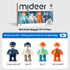 Mô Hình Nhân Vật Nam Châm Nghề Nghiệp Cho Bé Mideer Magnetic Figures Dream Careers 3+