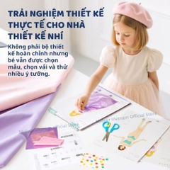 Đồ Chơi Sổ Tay Thiết Kế Thời Trang Mideer Dress-up Fashion Guide 6+