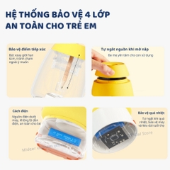 Gọt Bút Chì Điện Tự Động Màu Vàng Mideer Automatic Pencil Sharpener 3+