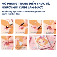 Đồ Chơi Trang Điểm Thiết Kế Thời Trang Cho Bé Gái Mideer 3in1 Princess Fantasy Makeup