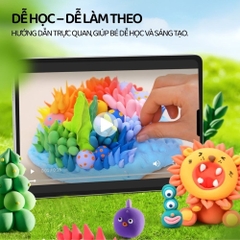 Đất Nặn Tự Khô 26 Màu Mideer Play Airy Clay - Sweets Bag 3+